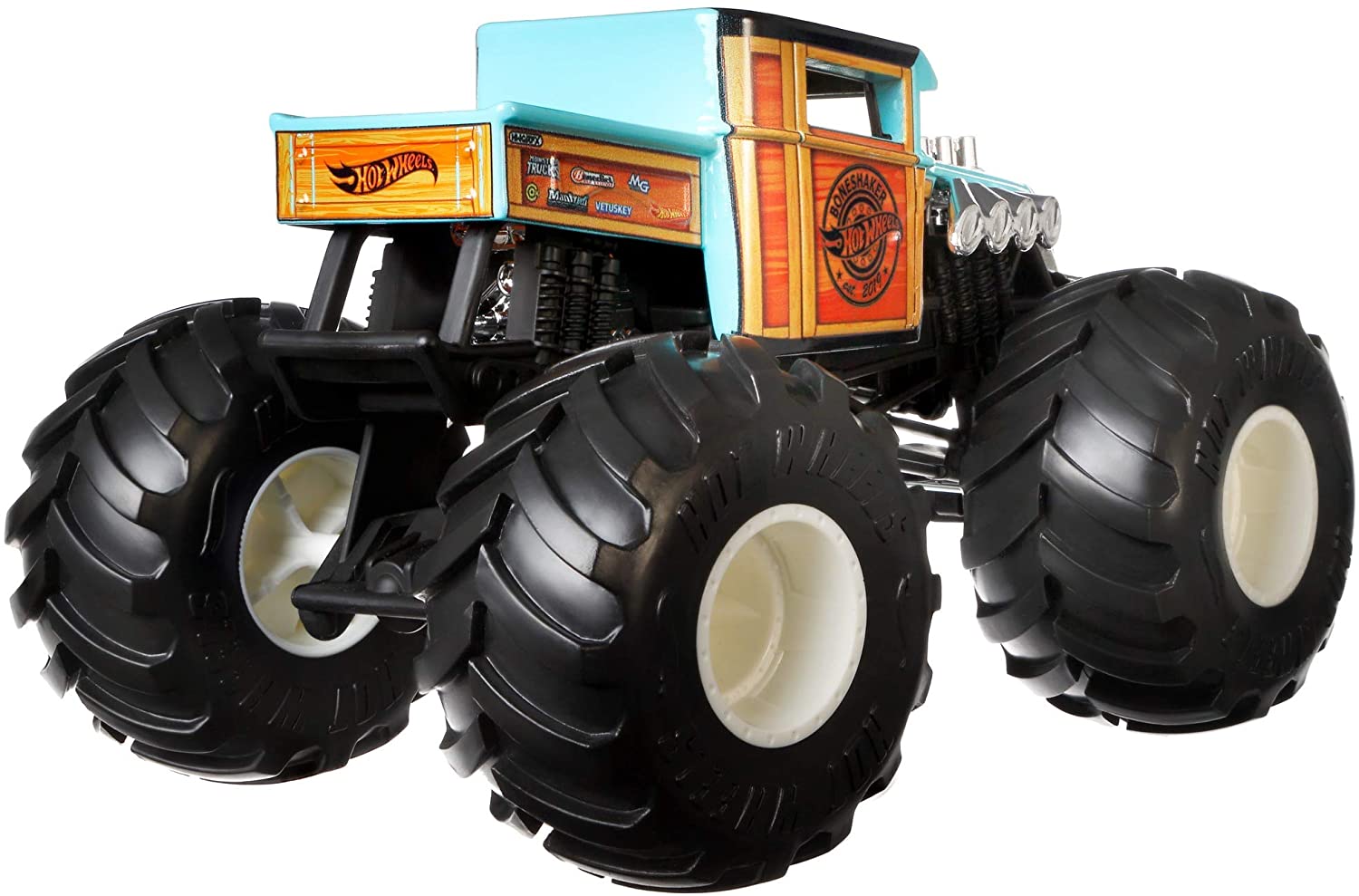 Hot Wheels Monster Trucks Milk Bone Shaker Vehicle with Giant Wheels –  Square Imports