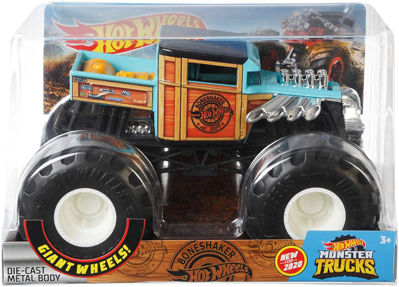 Hot Wheels Monster Trucks Milk Bone Shaker Vehicle with Giant Wheels