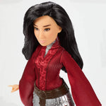 Disney Mulan Fashion Doll with Skirt Armor, Shoes, Pants, and Top