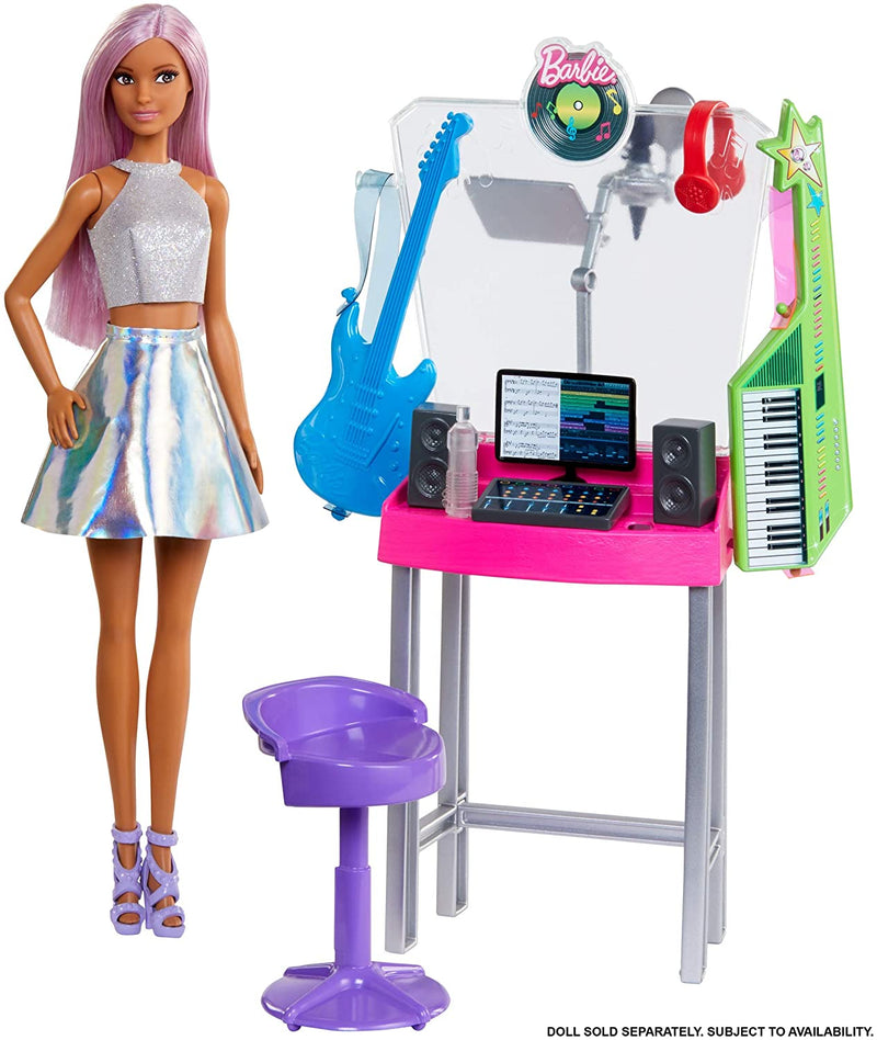 Barbie Career Places Playset  Musician Recording Studio