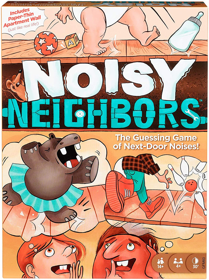 Noisy Neighbors Charades Style Family Game