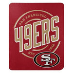 NFL San Francisco 49ers Fleece Throw Blanket