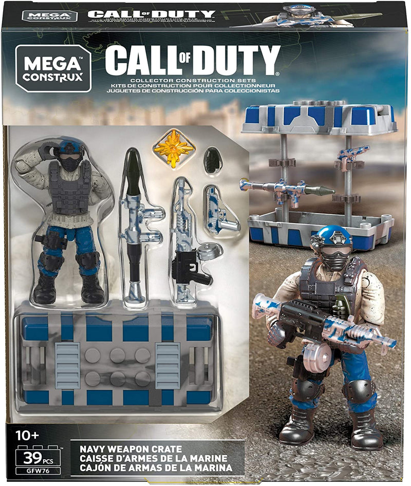 Call of Duty Mega Construx Navy Weapon Crate