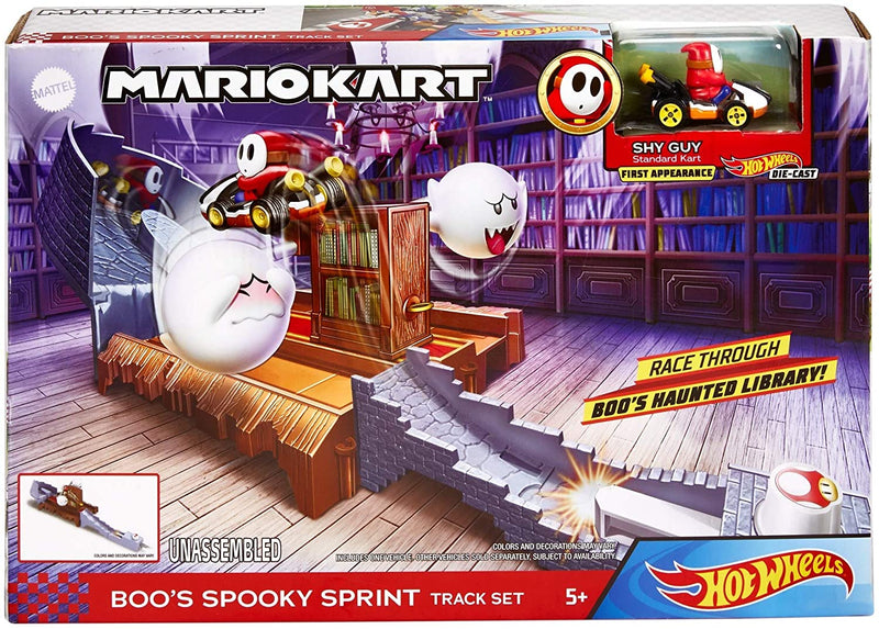 Mario race track hot wheels deals