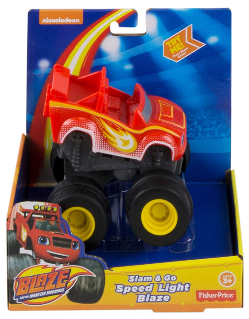Nickelodeon Blaze & the Monster Machines, Slam & Go Speed Light Blaze Truck