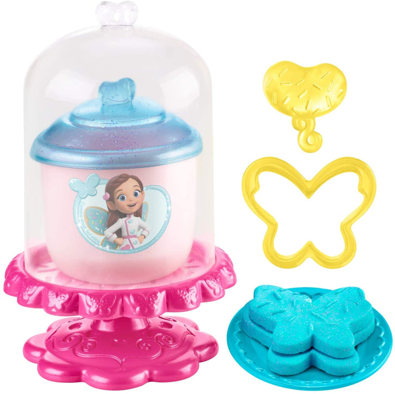 Fisher-Price Butterbean's Cafe Create & Display Fairy Dough, Teal