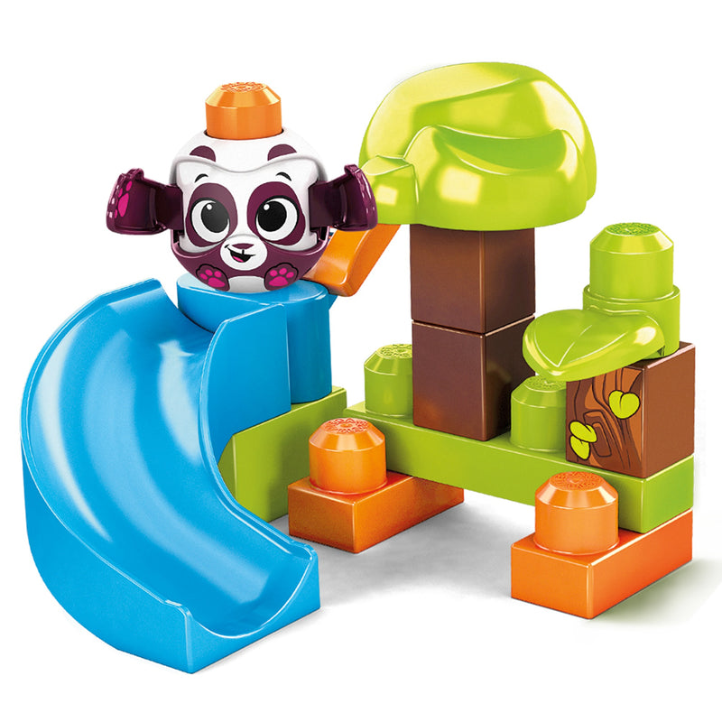 Mega Bloks Peek A Blocks Panda Slide