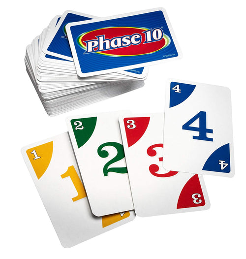Phase 10 Card Game Styles May Vary