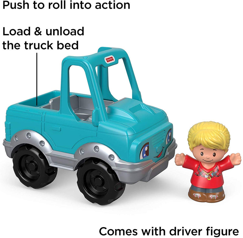 Little People Help a Friend Pick Up Truck Blue