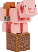 Minecraft Comic Maker Pig Action Figure, Multicolor