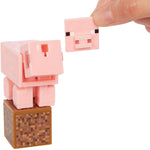 Minecraft Comic Maker Pig Action Figure, Multicolor