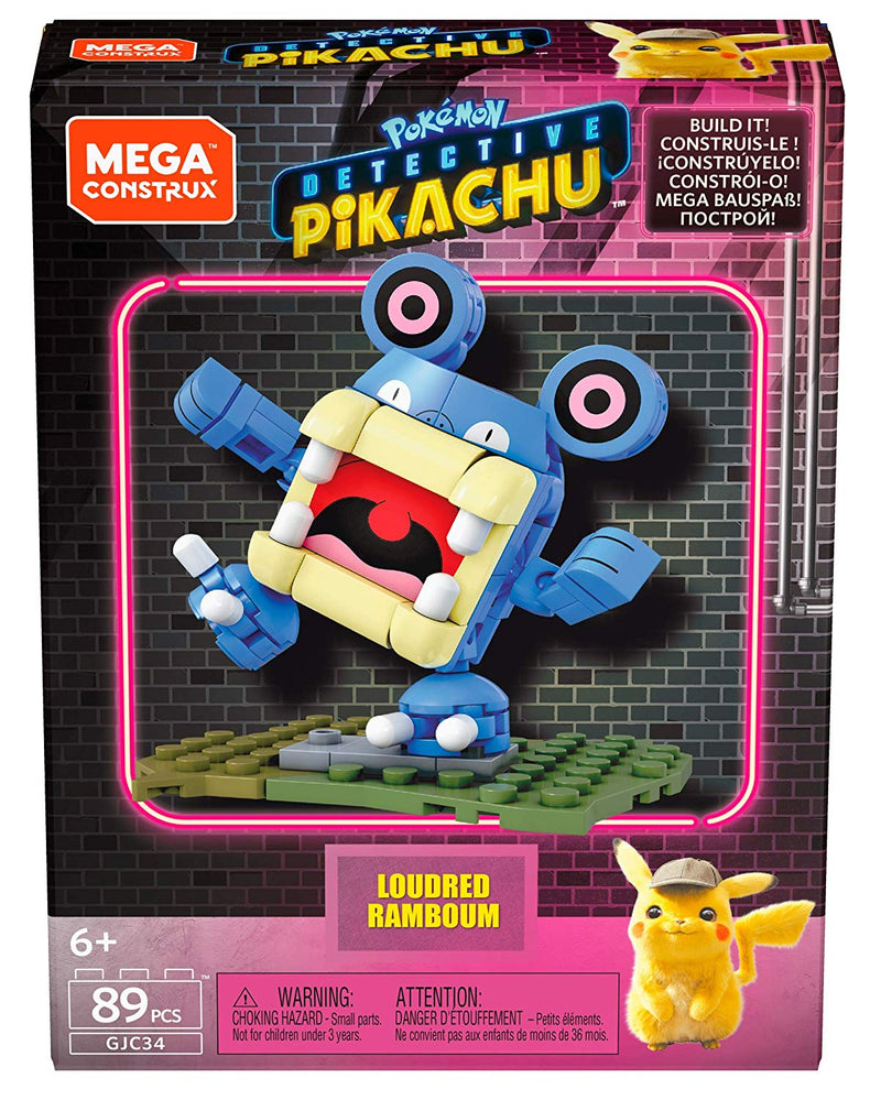 Mega Construx Pokemon Detective Pikachu Loudred