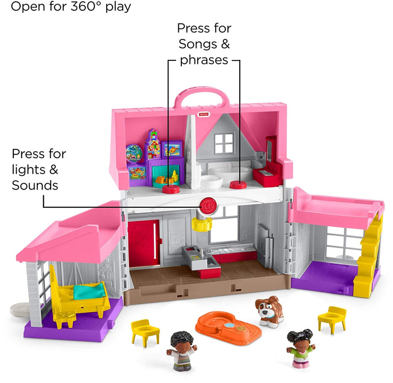 Little People Big Helpers Home Pink Square Imports