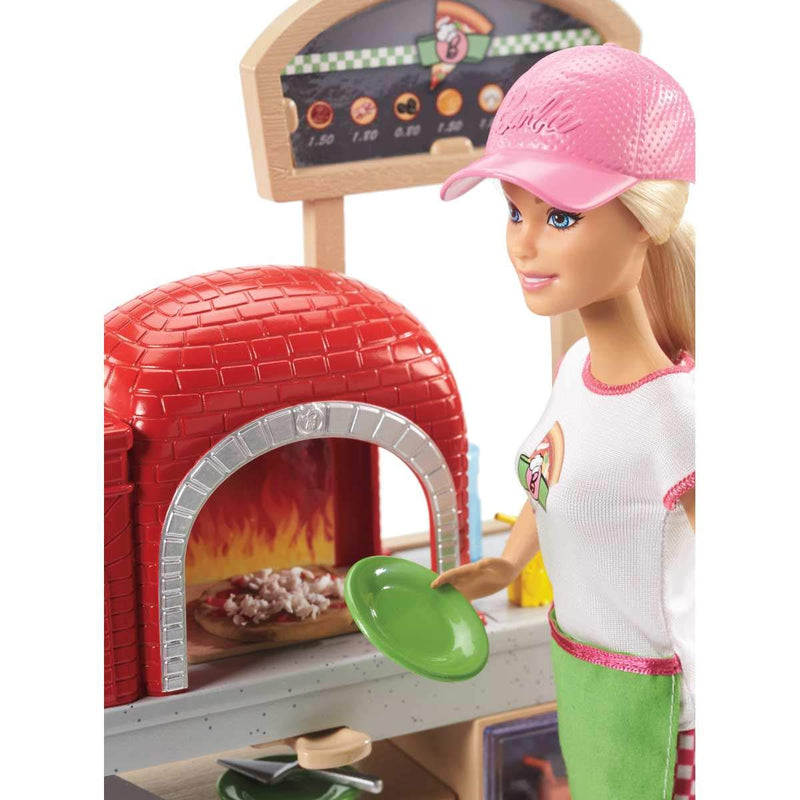 Barbie Pizza Chef Doll and Playset Square Imports