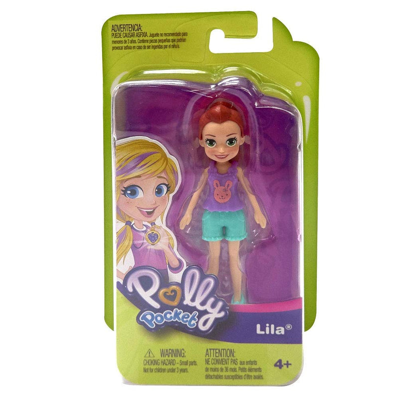 Polly Pocket Doll With Trendy Outfit