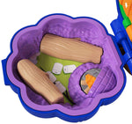 Polly Pocket Tiny Pocket Places Camping Compact! Shani Doll