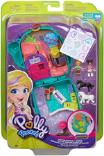 Polly Pocket World Cactus Cowgirl Ranch Compact with Fun Reveals