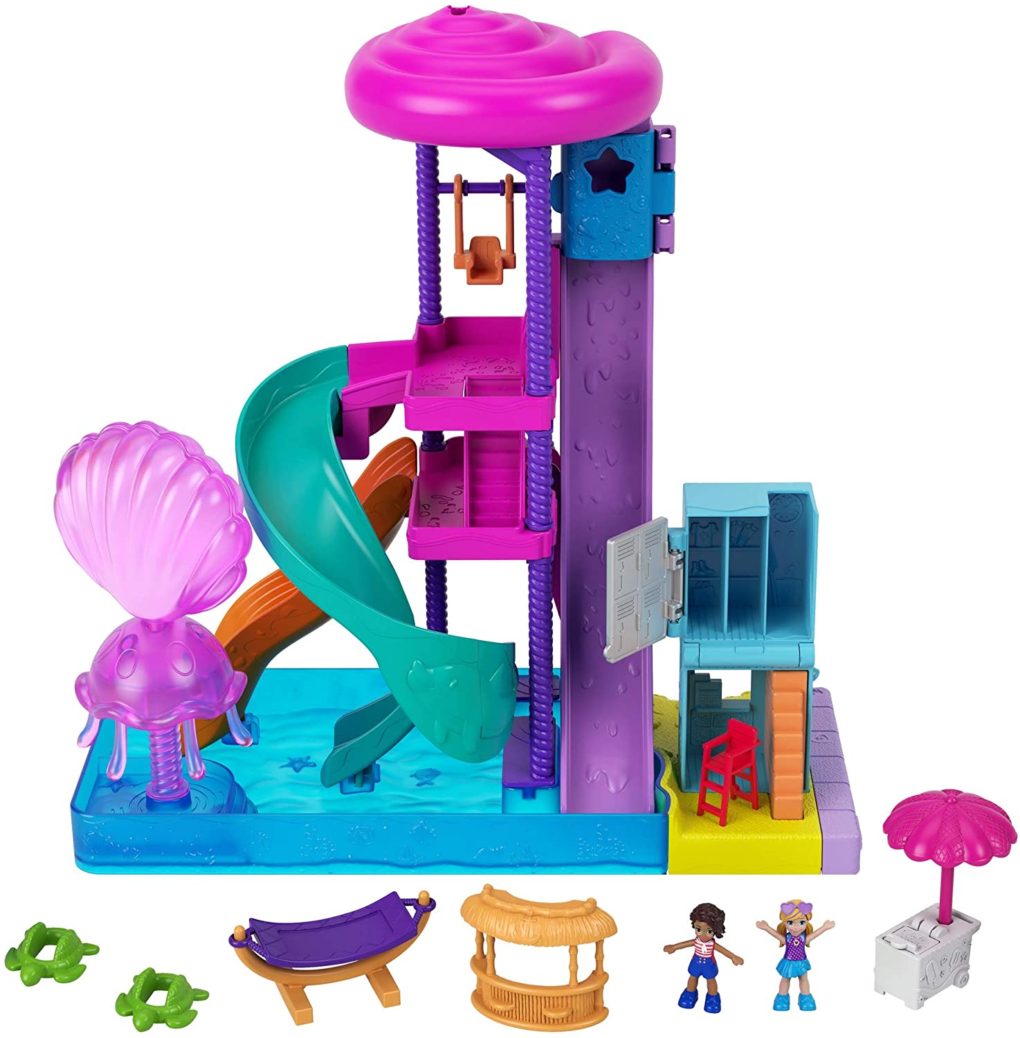 Boneca POLLY Pocket Parque Aquatico CRISSY Mattel DVJ72/DVJ73 – Starhouse  Mega Store