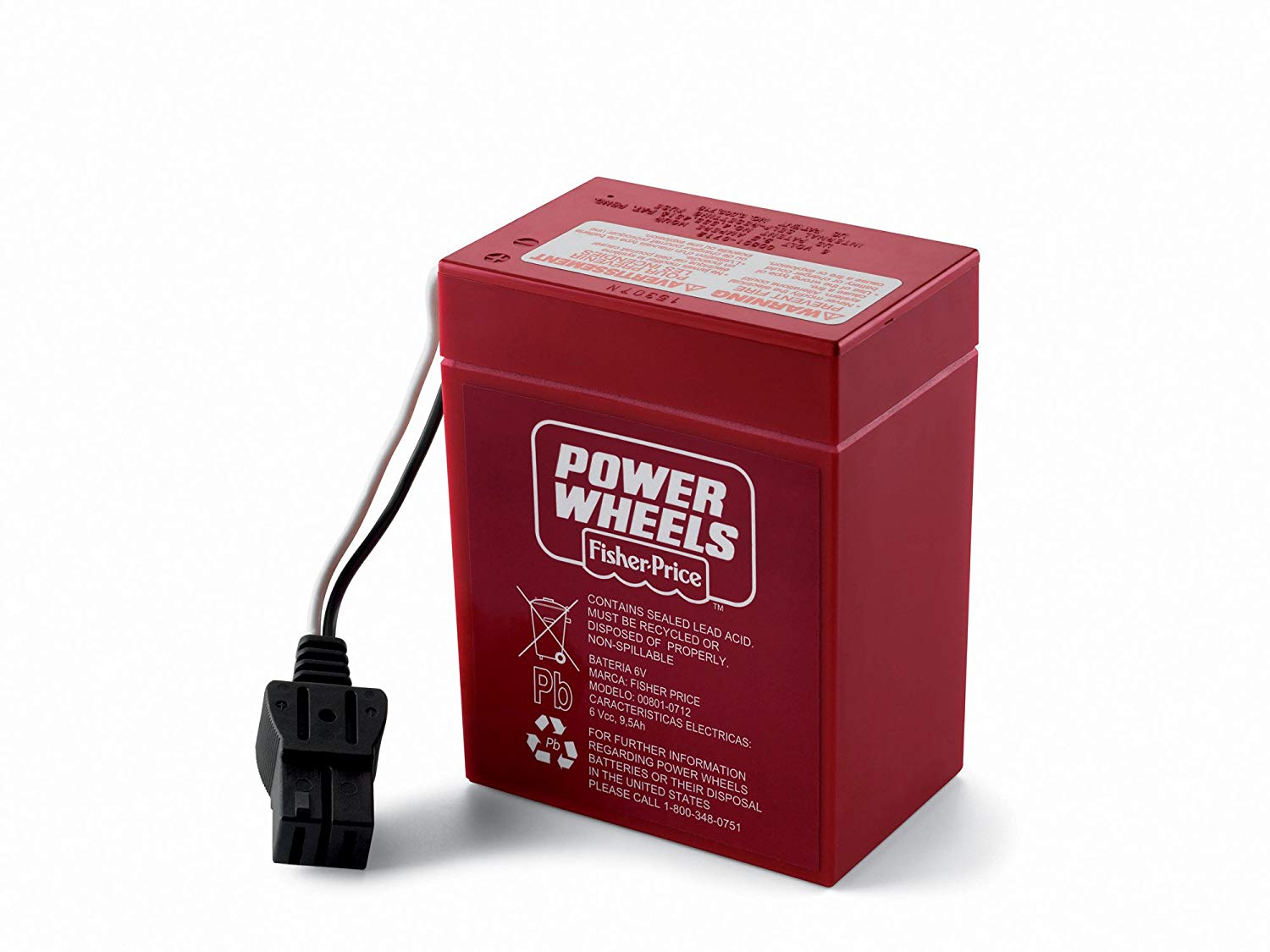 Power wheels shop battery replacement