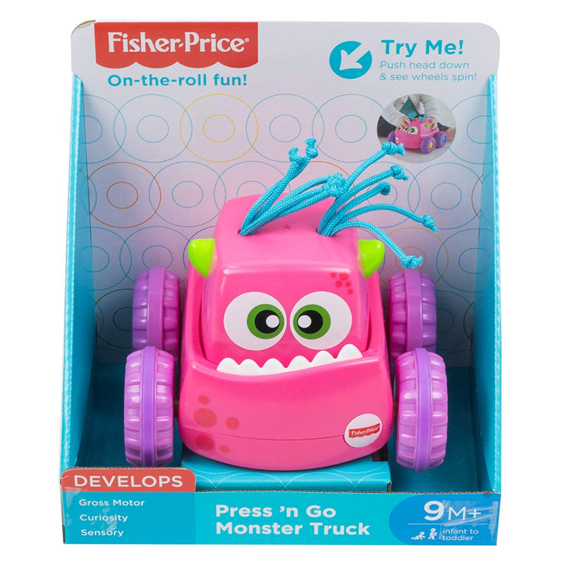 Press 'n Go Monster Truck, Pink