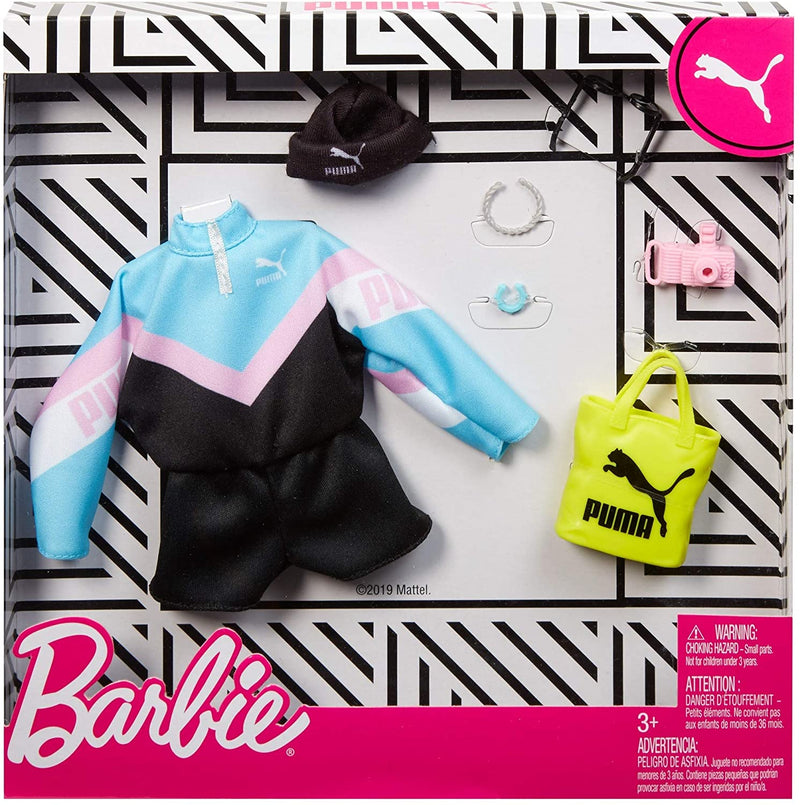 bestia cocaína Desde allí Barbie Doll Clothes: Puma Fashion Pack With Outfit And 6 Accessories –  Square Imports