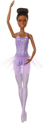 Barbie Ballerina Doll Brunette, Purple Tutu