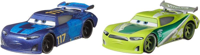 Disney Pixar Cars Spikey Fillups and Chase Racelott 2-Pack Toy Cars