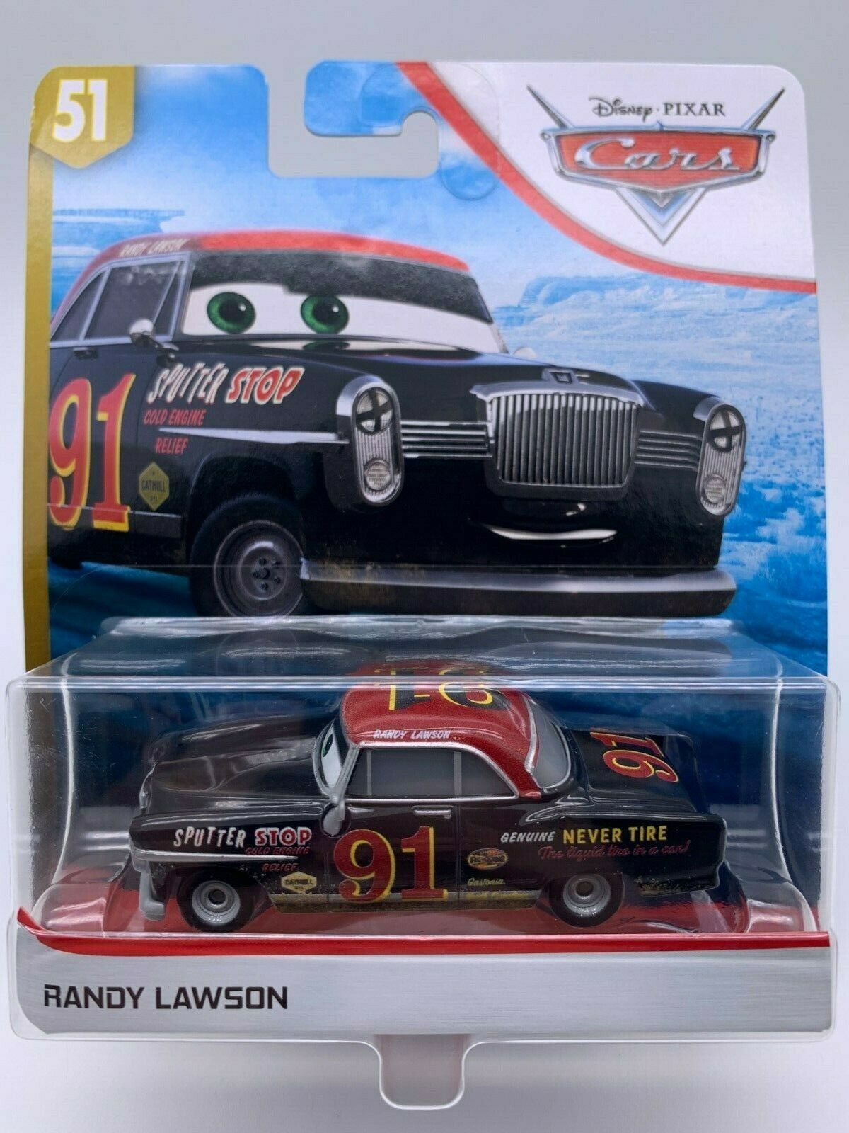 Cars Randy Lawson Disney Pixar Cars Diecast Randy Lawson – Square Imports