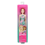 Barbie Green Flower Dress Redhead Doll
