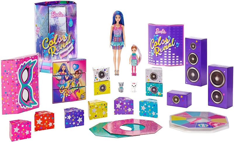 Barbie Color Reveal Surprise Party Set