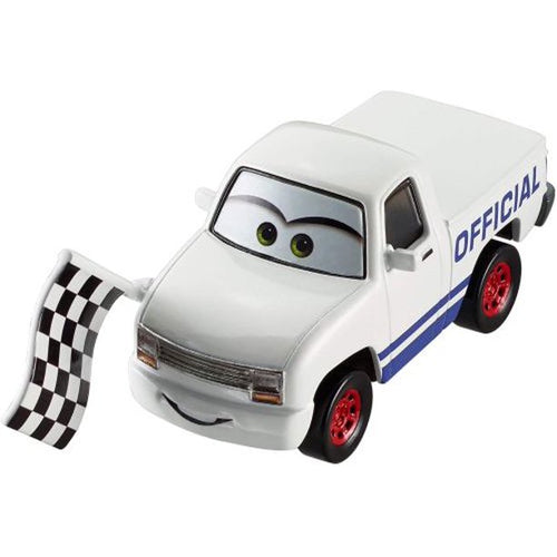 Disney Pixar Cars Kris Revstopski with White Flag
