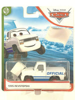 Disney Pixar Cars Kris Revstopski with White Flag