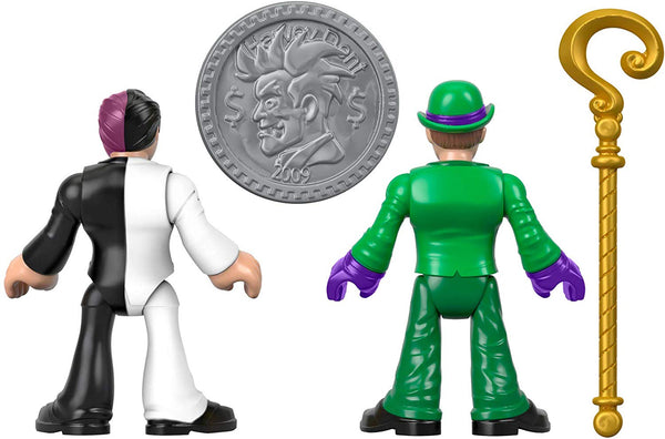 DC Super Friends The Riddler and Two Face Figures – Square Imports