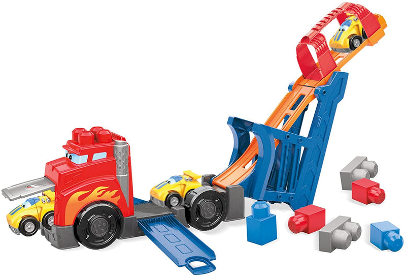 Mega Bloks First Builders Fast Tracks Racing Rig