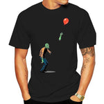 Zombie Balloon Halloween T-Shirt