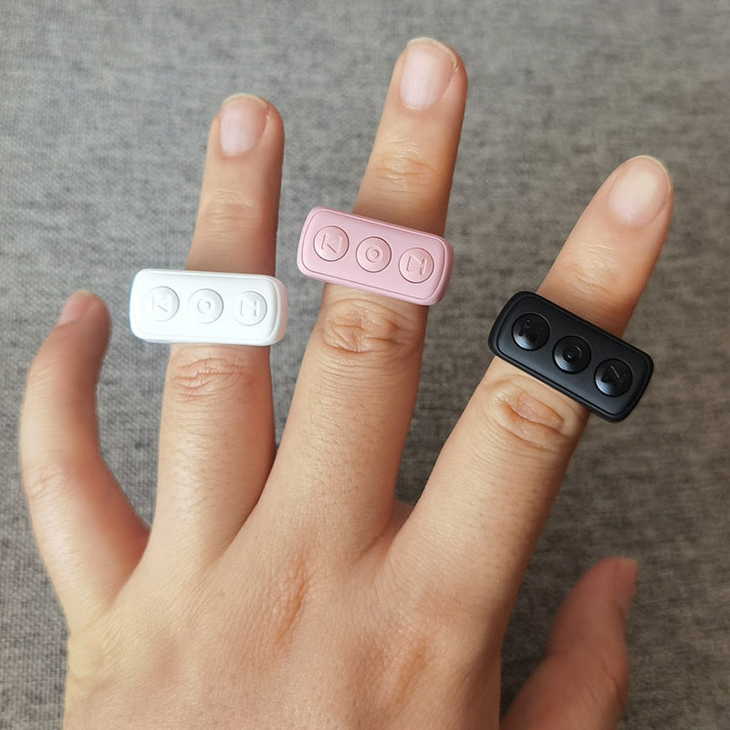 Smartphone TikTok Fingertip Remote Control Ring