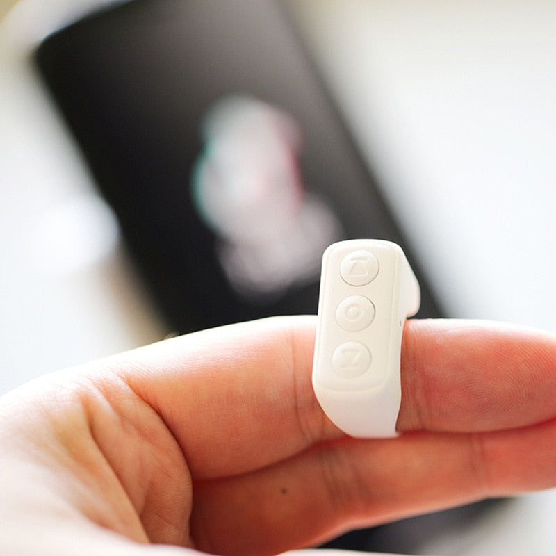 Smartphone TikTok Fingertip Remote Control Ring