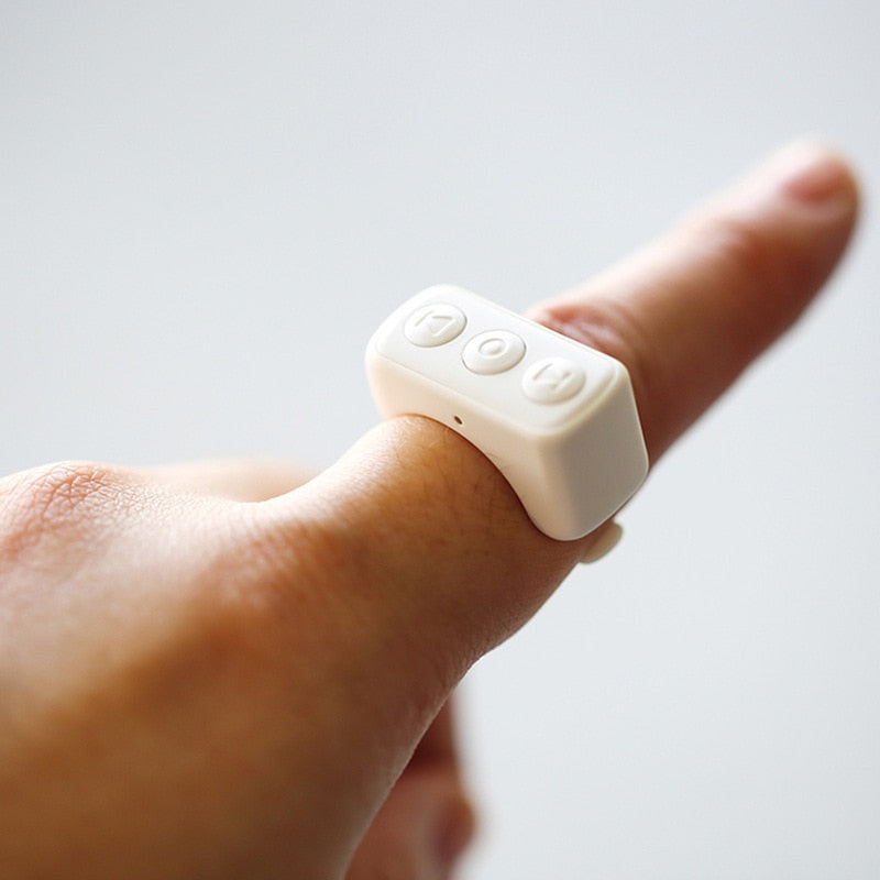 Smartphone TikTok Fingertip Remote Control Ring