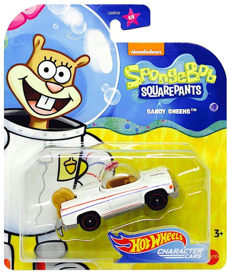 Mattel Hot Wheels Sandy Cheeks The Squirrel