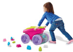 Mega Bloks Block Scooping Wagon Building Set Pink