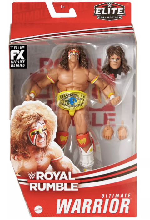 WWE Royal Rumble Elite Collection Ultimate Warrior Action Figure