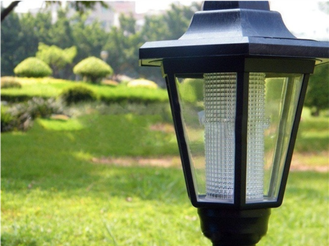 Outdoor Solar Power LED Path Way Wall Landscape Mount Garden – Square ...