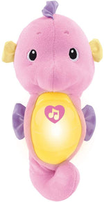 Fisher-Price Soothe & Glow Seahorse Pink with Lights & Sounds