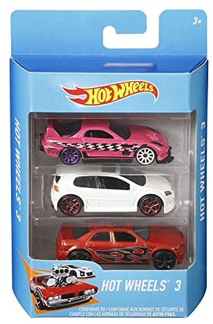 Hot Wheels 3 Bundle of 3 Sets