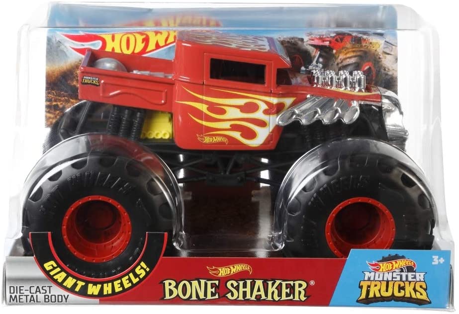 Hot Wheels Monster Trucks Bone Shaker Vehicle – Square Imports