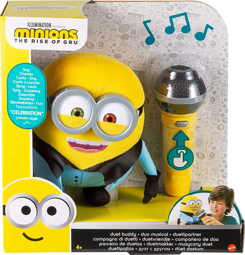 Minions The Rise of Gru Duet Buddy Singing Disco Bob Character – Square  Imports
