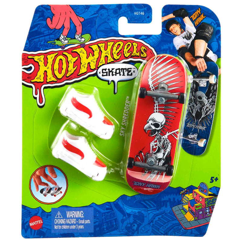 Sky Shredder Hot Wheels Skate Fingerboard and Shoes