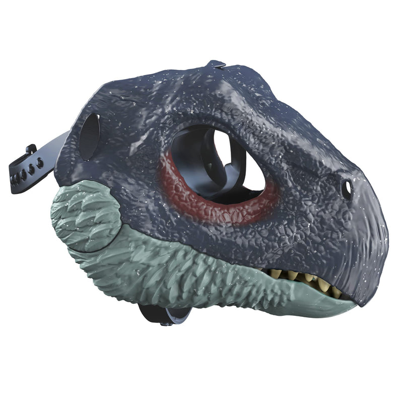 Jurassic World Dominion Therizinosaurus Dinosaur Mask with Opening Jaw,