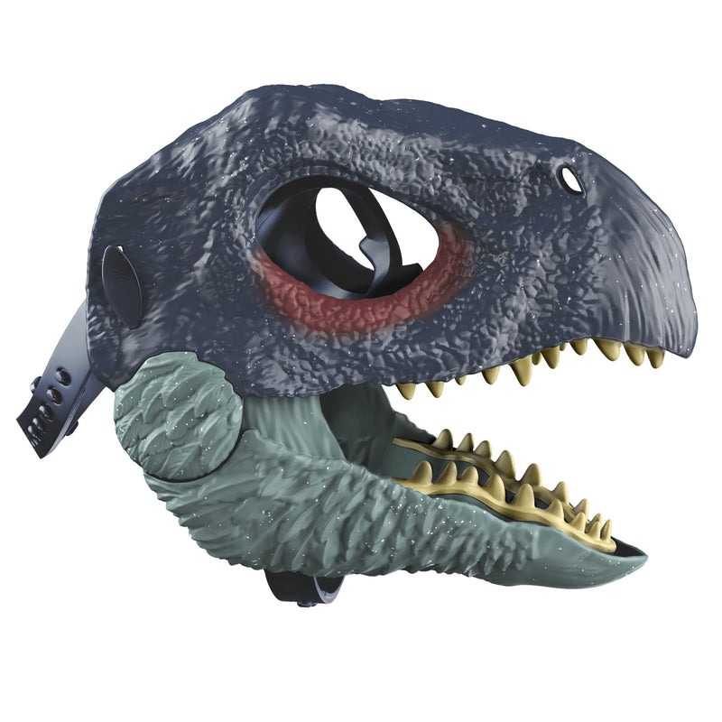 Jurassic World Dominion Therizinosaurus Dinosaur Mask with Opening Jaw,