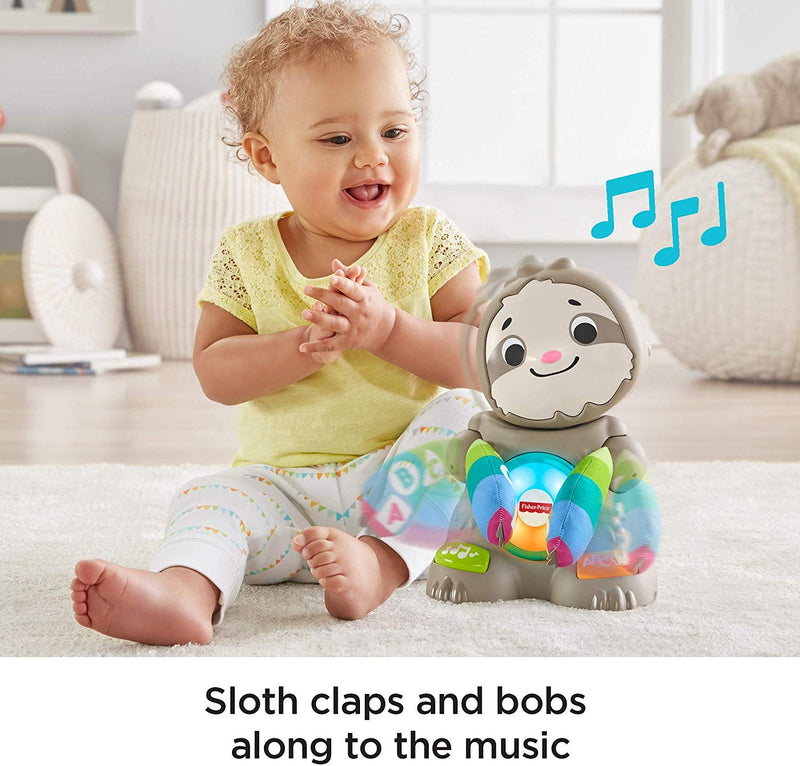 Linkimals Smooth Moves Sloth - Interactive Educational Toy with Music, Lights, and Motion